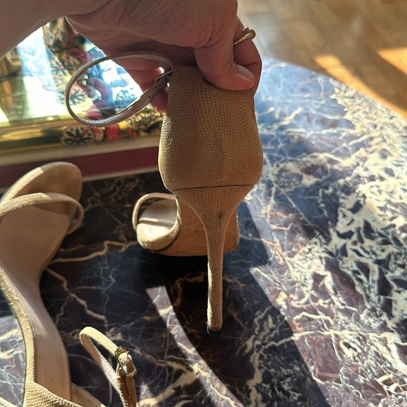 Stuart Weitzman Nudist heels, sz 9.5 - Picture 7 of 8
